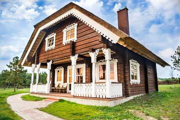 Фото номера Семейный номер с сауной Загородные дома Kaimo turizmo sodyba Gribze г. Гаргждай 6